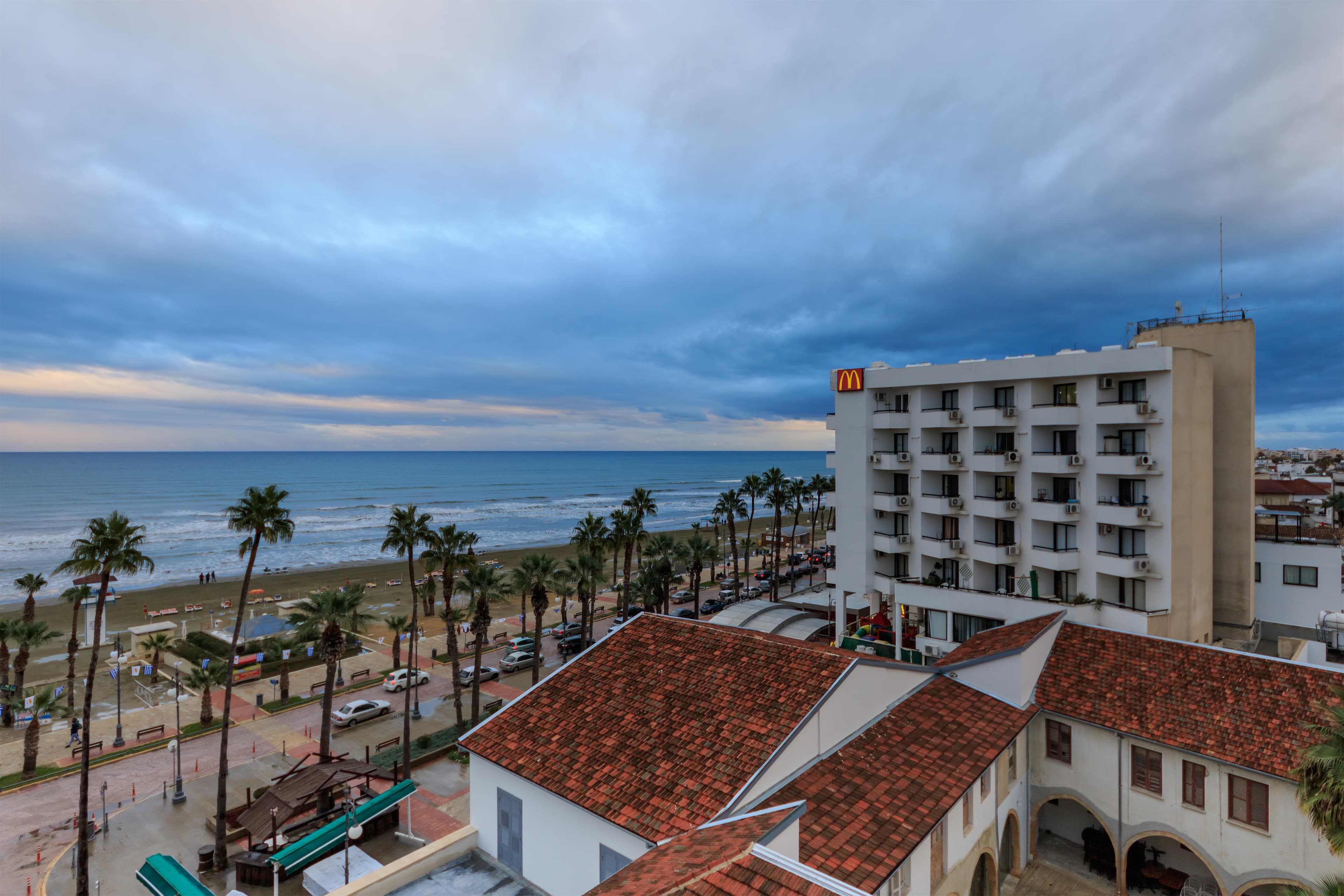 Finikoudes seafront promenade, Larnaca